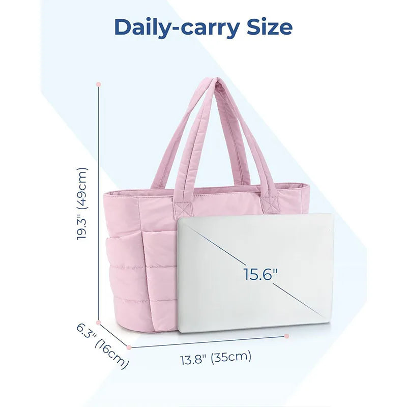 2025 Popular Women's Tote Bag lightweight fluffy handbag for travel Daily Commuter shoulder bag beaches and gyms bag
