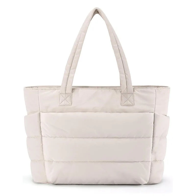 2025 Popular Women's Tote Bag lightweight fluffy handbag for travel Daily Commuter shoulder bag beaches and gyms bag