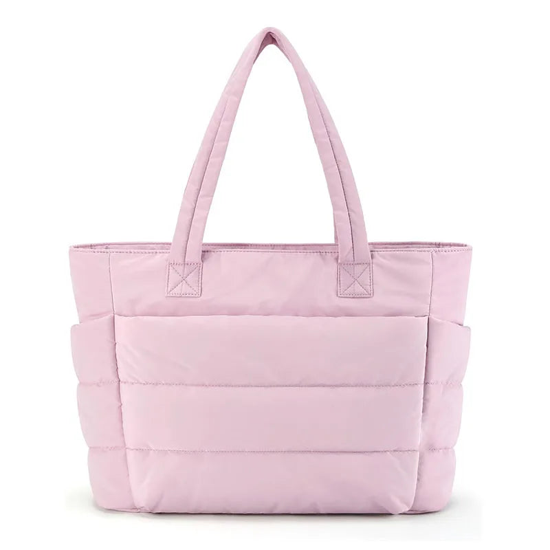 2025 Popular Women's Tote Bag lightweight fluffy handbag for travel Daily Commuter shoulder bag beaches and gyms bag