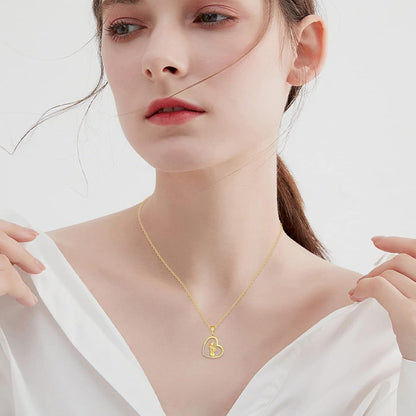 14K Gold Hummingbird Pendant Necklace CZ 18 Link Chain