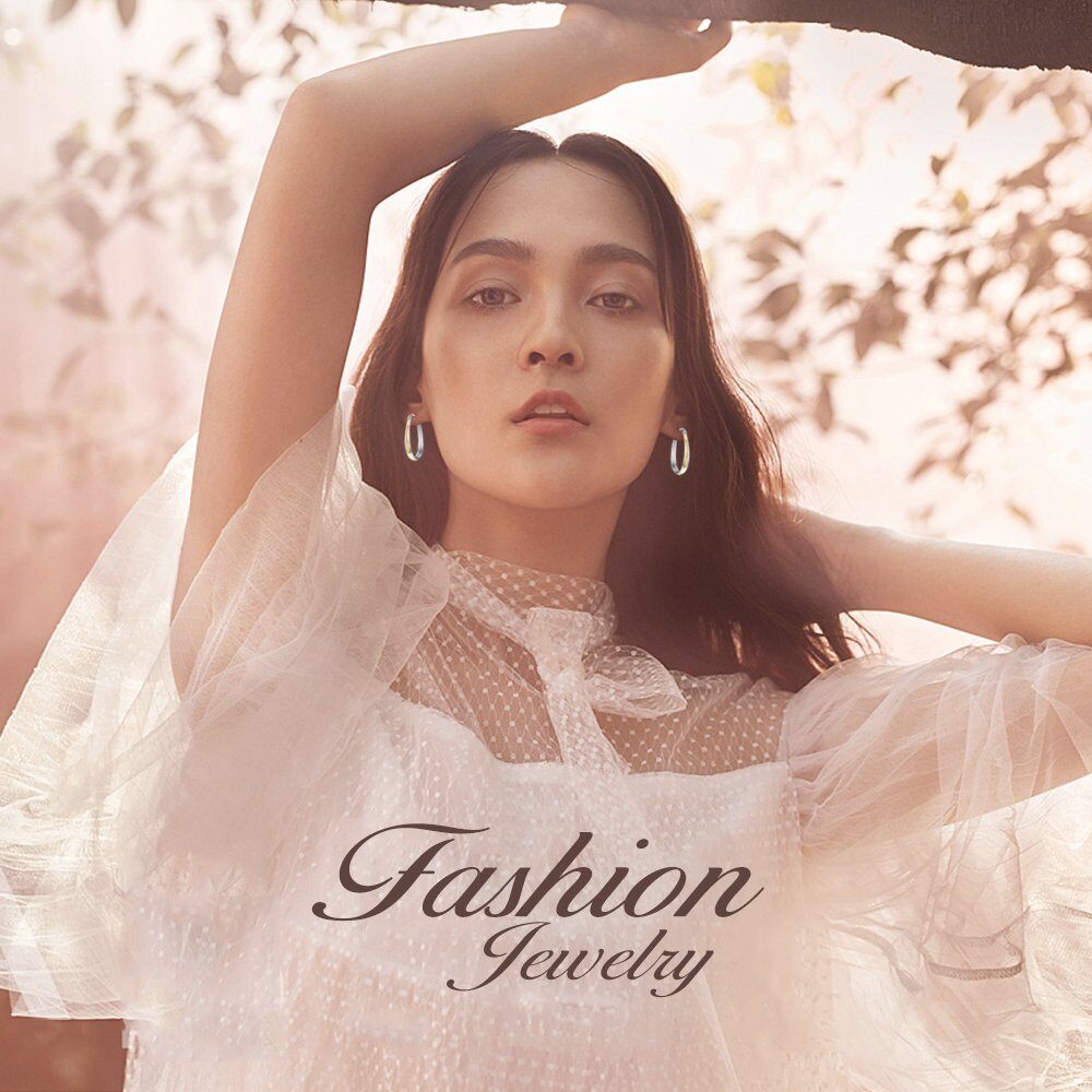 925 Sterling Silver Gold Plated Oval Grooved Hoop Earrings for Women