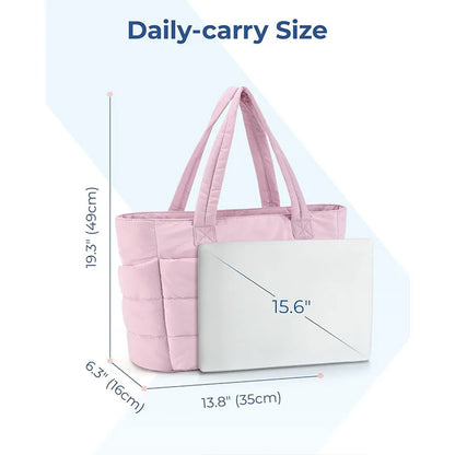 2025 Popular Women's Tote Bag lightweight fluffy handbag for travel Daily Commuter shoulder bag beaches and gyms bag