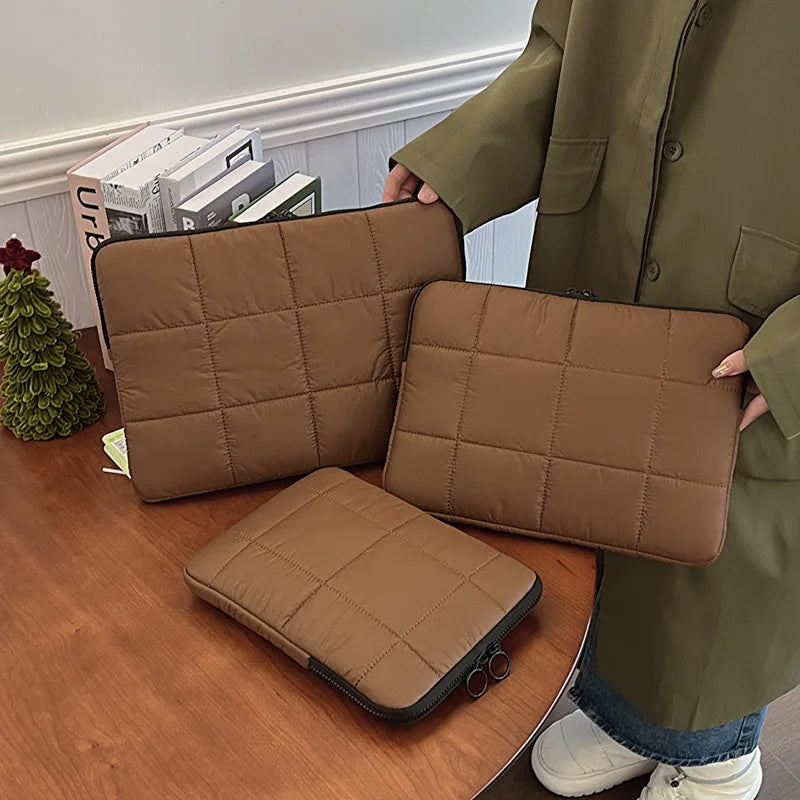 Laptop Bag 13.3,14,15,16 Inch,Sleeve Case For Macbook Air Pro M 1,2 Notebook Computer Ultrabook PC Shockproof Stylish 8858