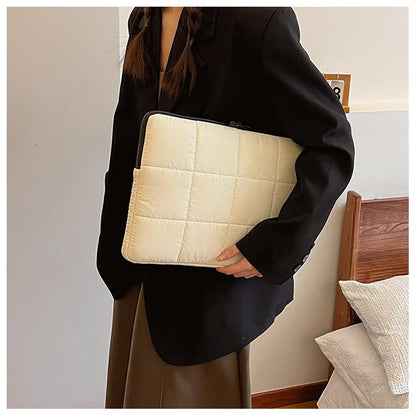 Laptop Bag 13.3,14,15,16 Inch,Sleeve Case For Macbook Air Pro M 1,2 Notebook Computer Ultrabook PC Shockproof Stylish 8858